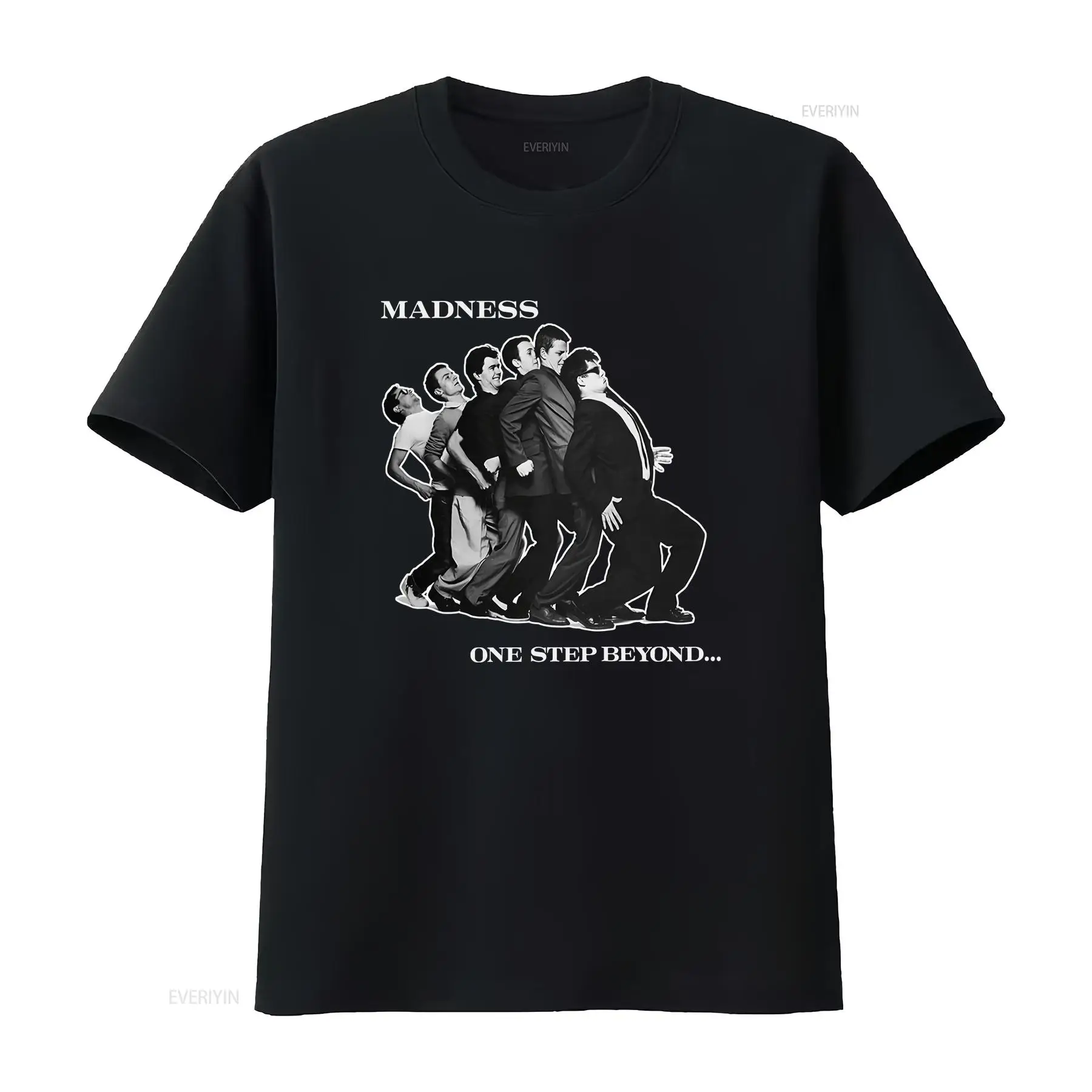Vintage Fashion Knitwear - Винтажная футболка Madness Band 90-х годов,