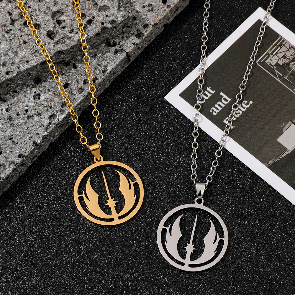 Vintage Fashion Necklace - Ожерелье с логотипом Ордена Джеди, модный