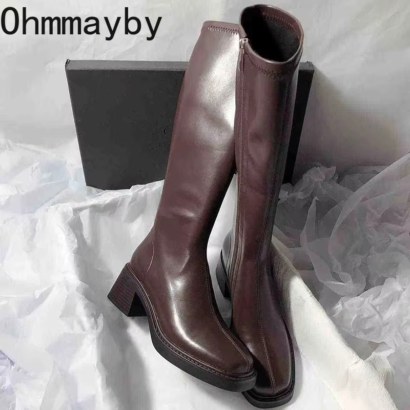 Vintage And Modern Fashion - Винтажные женские сапоги до колена на