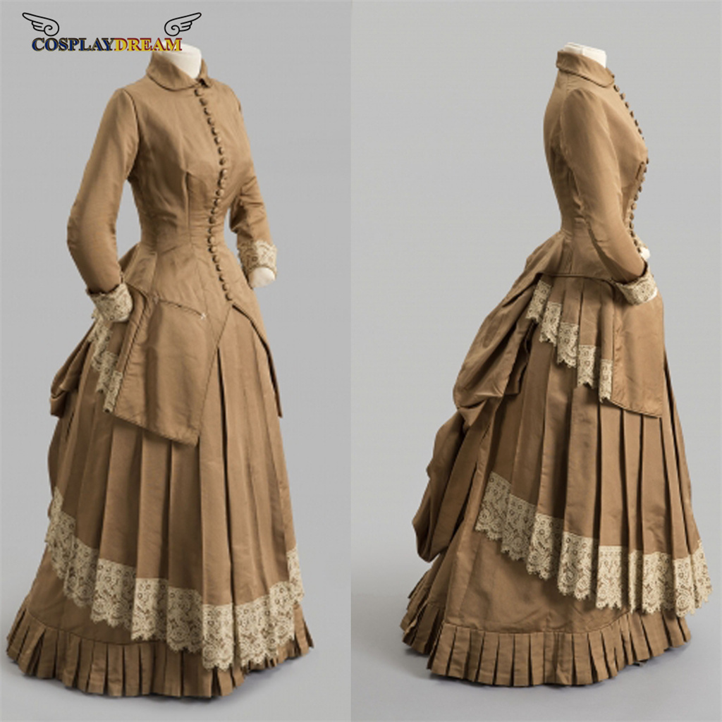 Vintage Victorian Fashion - Модное платье 19 века, викторианское бальное