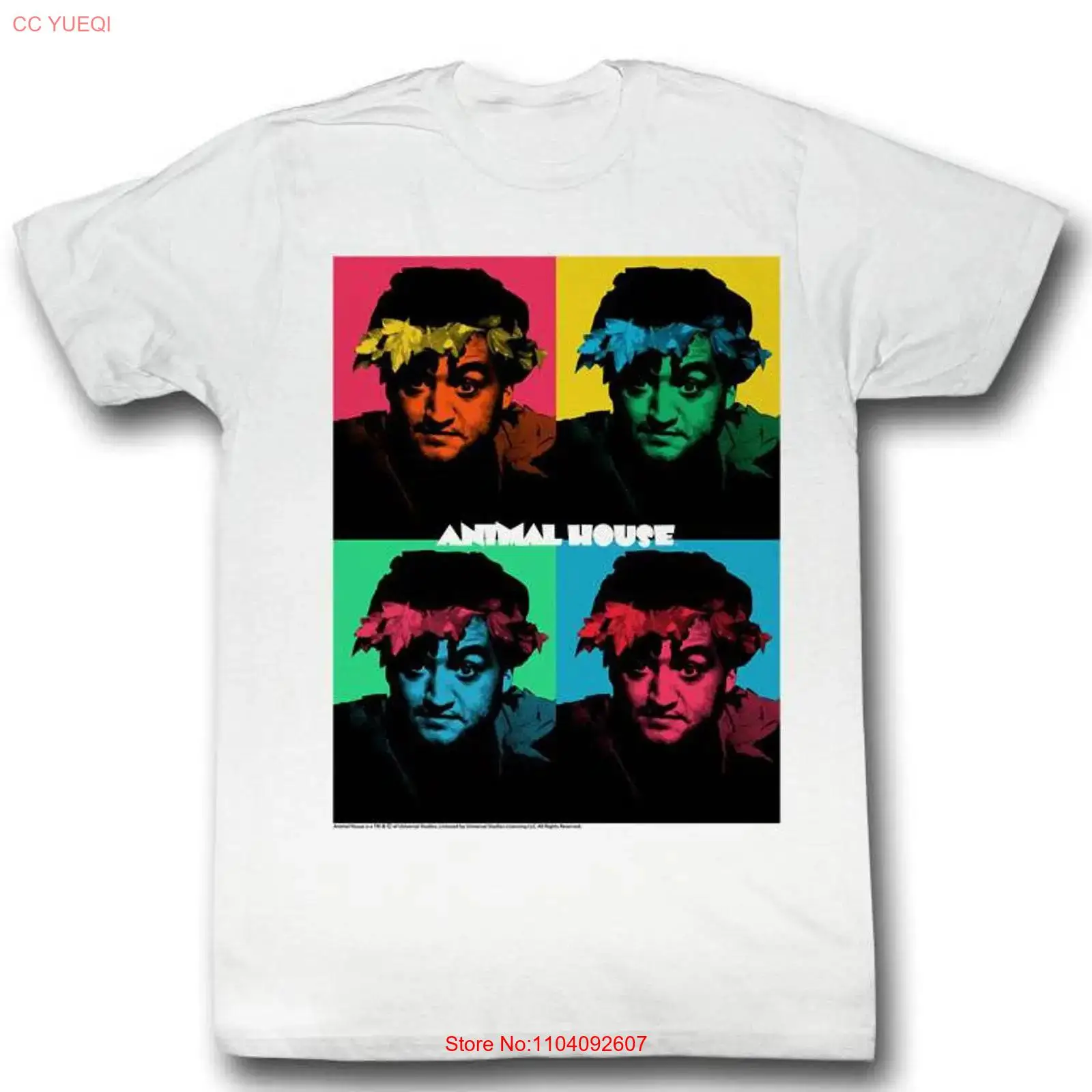 Vintage Fashion Houses - Футболка Animal House Warhol белая для