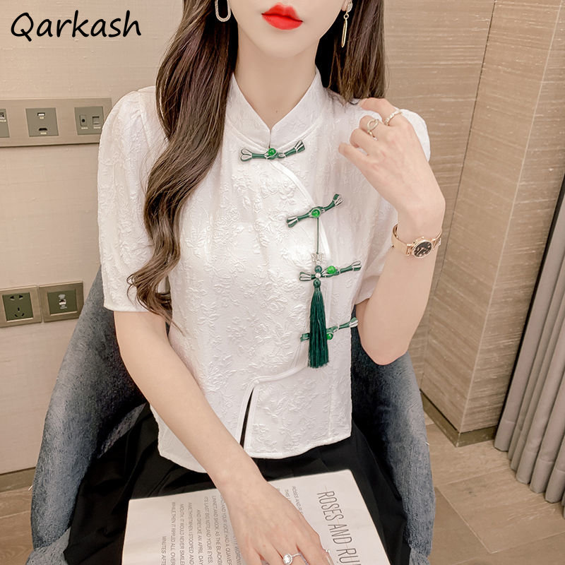 Vintage Fashion In Chinese - Винтажные блузки, женская модная одежда, элегантный