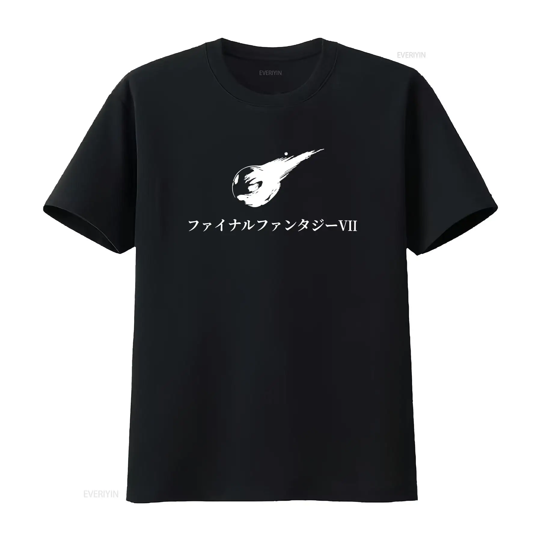 Vintage Fashion Knitwear - Футболка FF7 JP Title, несколько цветов,