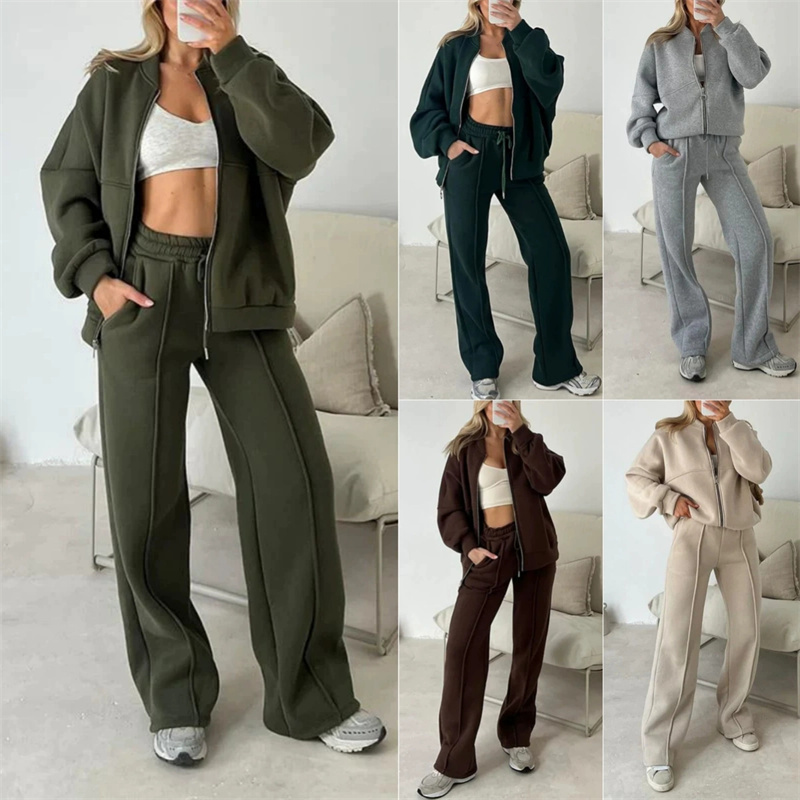 2025 Толстовка, костюм-двойка, – обзор и цена Wide Leg Trouser 70S