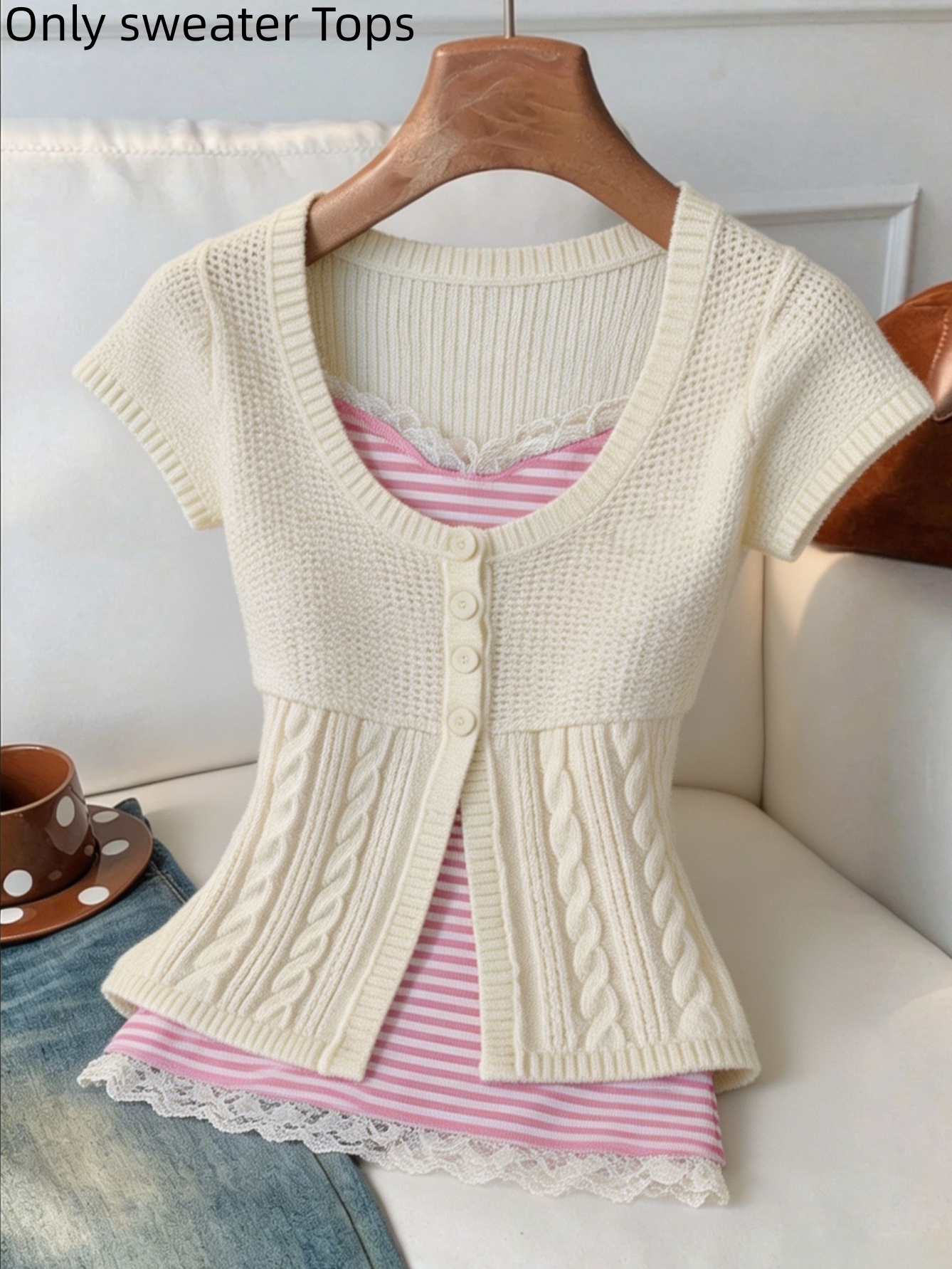 Женский вязаный кардиган в сти – обзор и цена Crochet Top Boho
