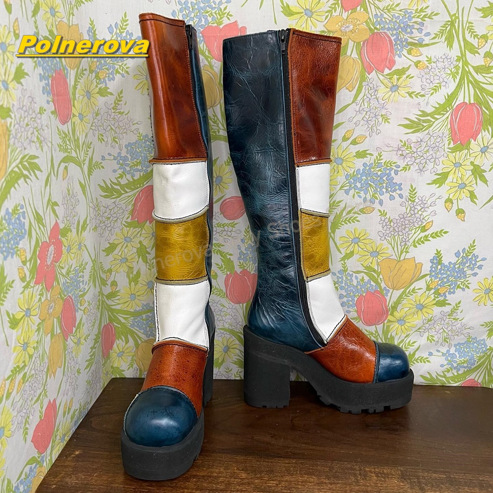 Женские ретро-ботинки до колен – обзор и цена Vintage And Modern Fashion