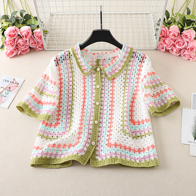 Вязаная рубашка на пуговицах д – обзор и цена Crochet Top Boho