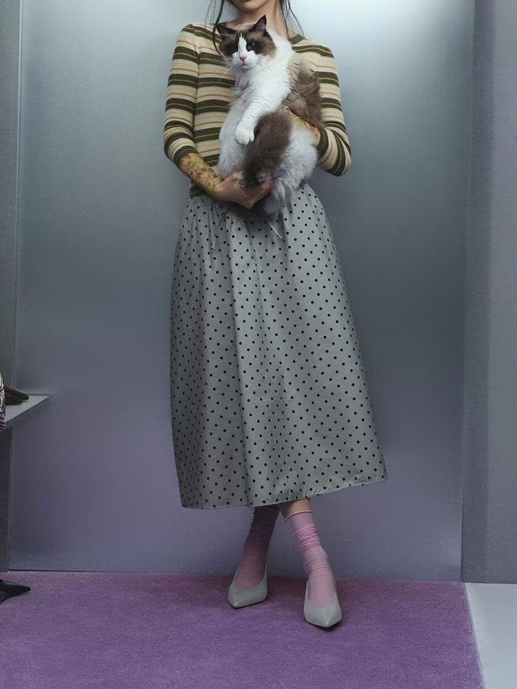 Новая летняя длинная юбка миди – обзор и цена Vintage Fashion In Chinese