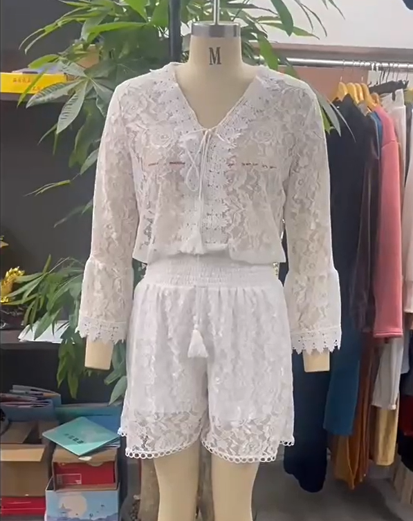 Женский комплект из 2 предмето – обзор и цена Crochet Top Boho