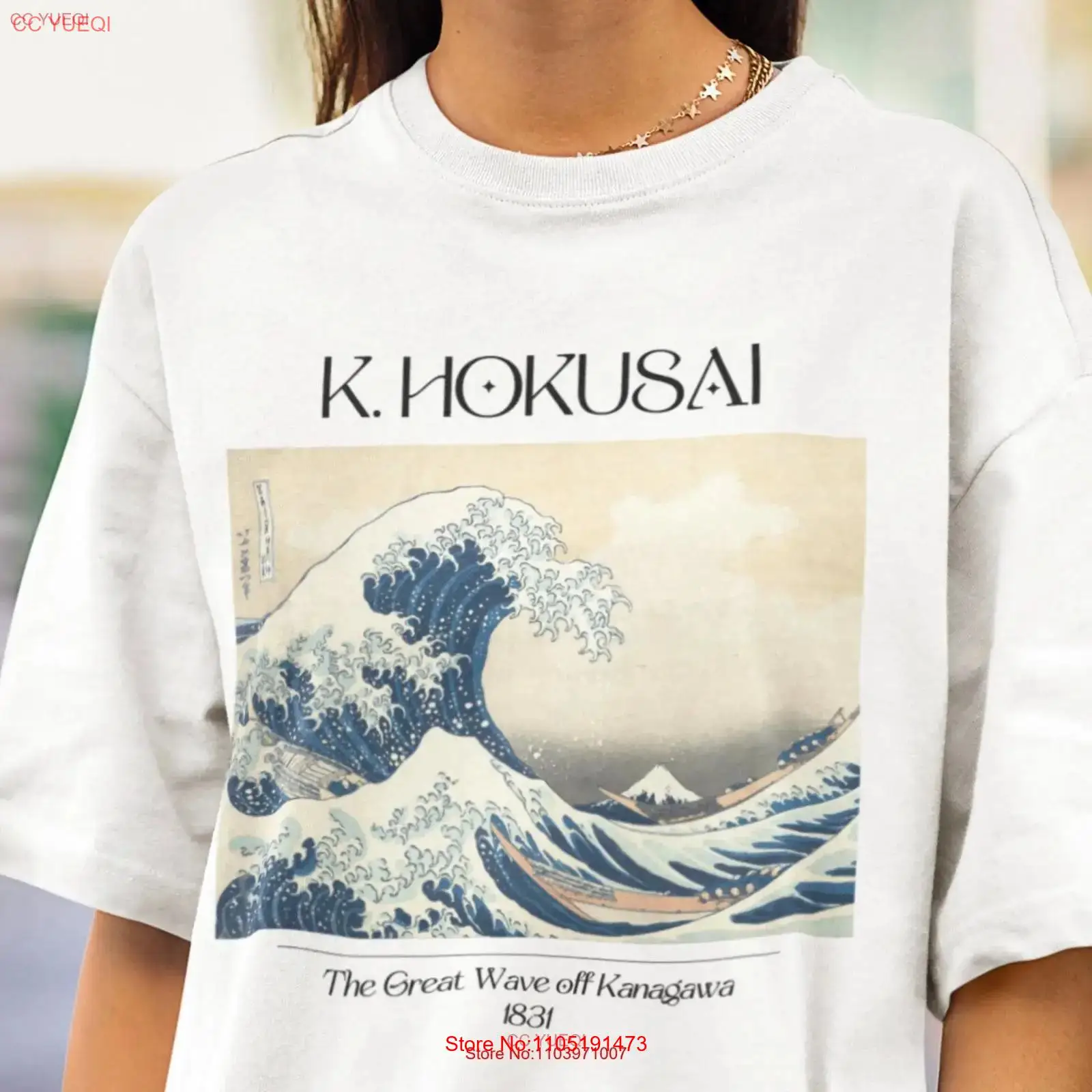 Katsushika Hokusai The Great W – обзор и цена Vintage Fashion Art