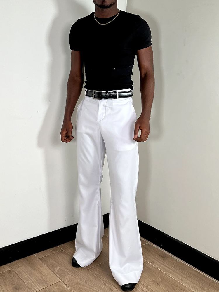 Стильные мужские брюки-клеш с  – обзор и цена Wide Leg Trouser 70S