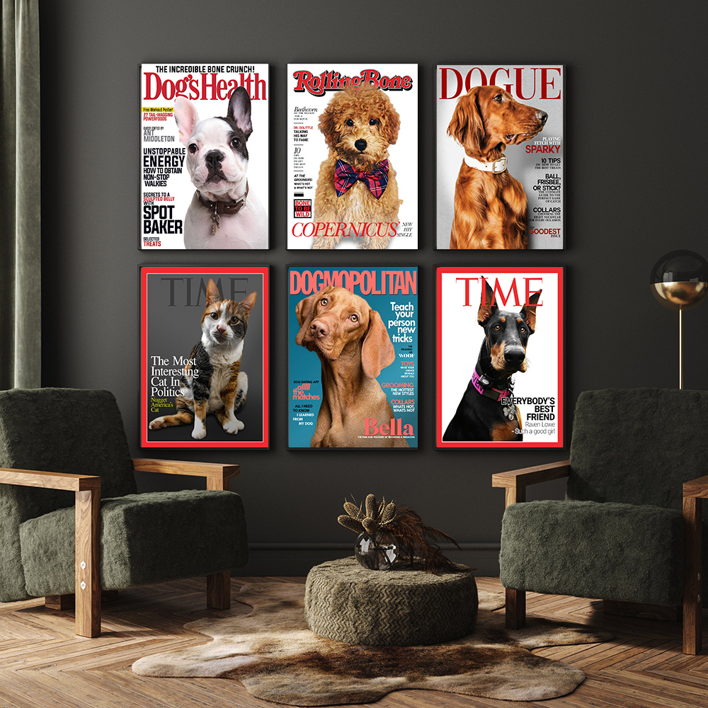 Винтажный постер в скандинавск – обзор и цена Vintage Fashion Magazine Covers