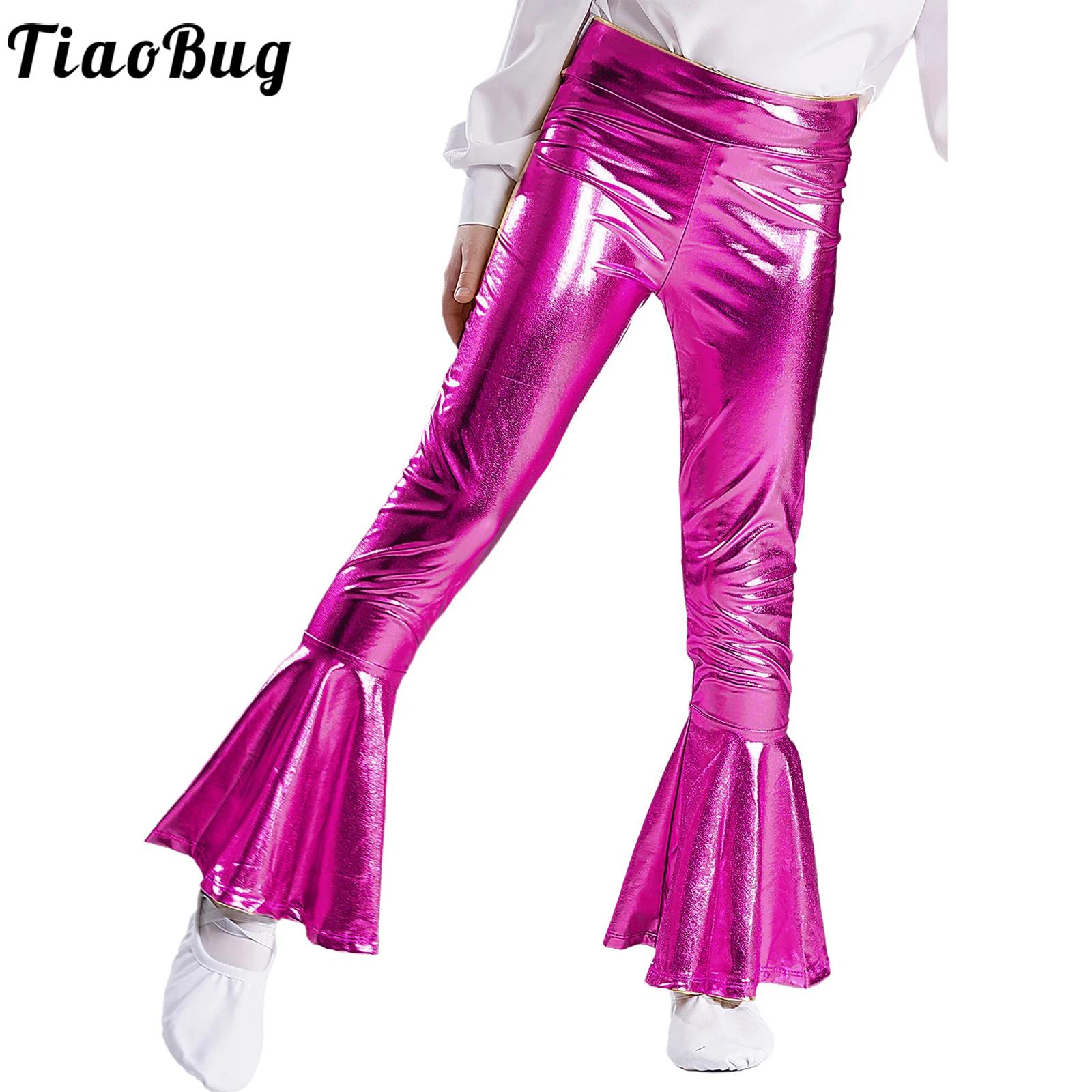 Детские блестящие расклешенные – обзор и цена Wide Leg Trouser 70S
