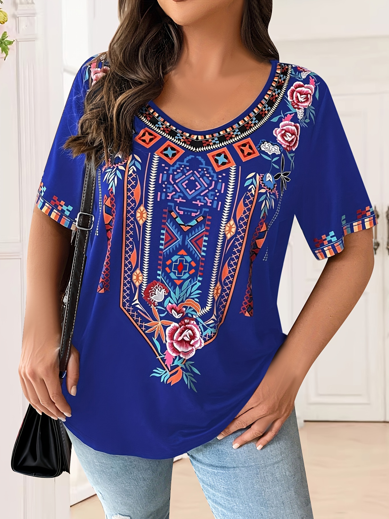 Женская футболка больших разме – обзор и цена Crochet Top Boho