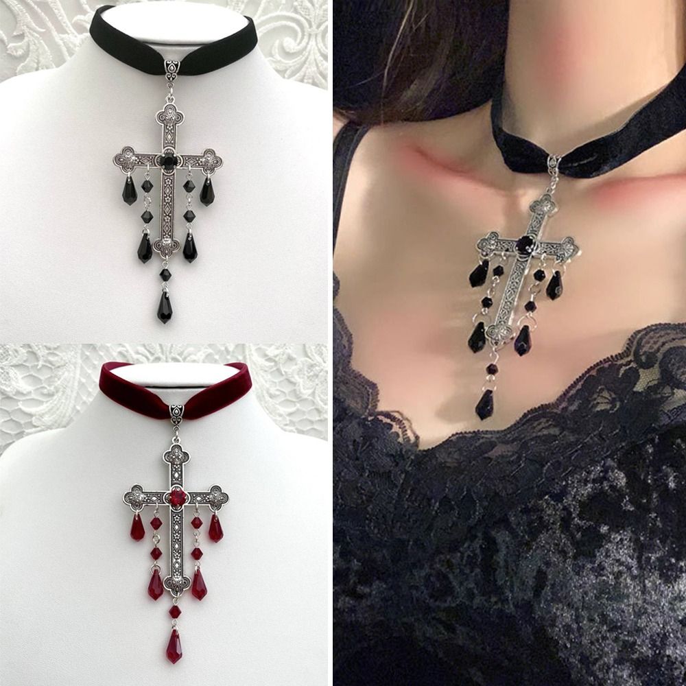 Колье с большим крестом в стил – обзор и цена Vintage Fashion Looks